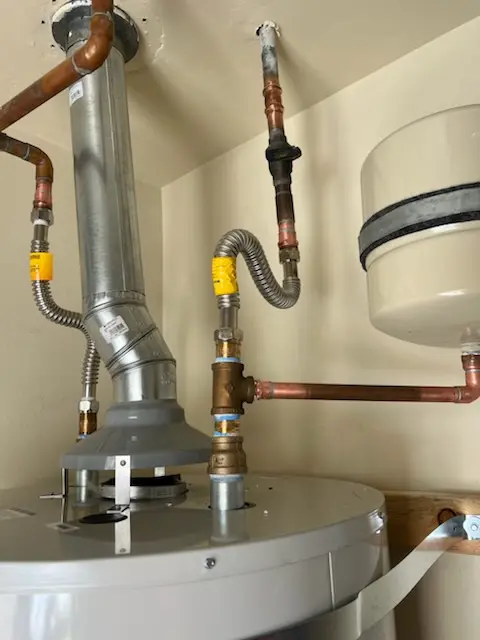 Water heater installation and plumbing repair in Orange Vale Colony